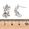 SHEGRACE Brass Stud Earring Findings XGRQ64787-871P-3
