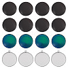 10Pcs 304 Stainless Steel Pendant Cabochon Settings DIY-TA0015-76A-2