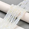 Imitation Jade Electroplate Glass Beads Strands LS-EGLA-A039-J2mm-L05-4