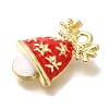 Christmas Theme Alloy Enamel Pendants ENAM-B025-01D-01G-2