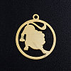 201 Stainless Steel Pendants STAS-S105-JN363-5-1