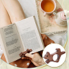 Wooden Thumb Page Holder AJEW-WH0077-119A-5