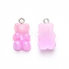 Gradient Color Opaque Resin Pendants RESI-R433-02D-1