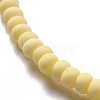 Handmade Frosted Porcelain Beads PORC-E017-01K-3