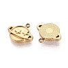 304 Stainless Steel Pendants STAS-N125-07G-2
