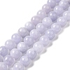 Natural Dyed White Jade Beads Strands G-M402-C04-04-1