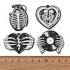 Halloween Embossed Single Face Printed Acrylic Pendants AC-CBAC02B-04-3