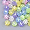 Transparent Frosted Acrylic Beads X-FACR-T002-001-1