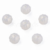 Spray Painted Acrylic Beads MACR-T037-01G-1