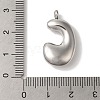 Non-Tarnish 304 Stainless Steel Pendants STAS-M017-08P-03-3
