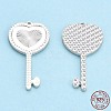 925 Sterling Silver Pendants STER-T006-11-4