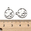 Non-Tarnish 316 Surgical Stainless Steel Charms STAS-H190-14P-04-3