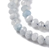 Natural Aquamarine Beads Strands G-G139-B20-01-4