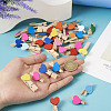 DIY Photo Paper Craft Clips Making Kit DIY-YS0001-72-6