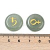 10Pcs 10 Styles Natural Green Aventurine Cabochons G-G193-03C-3