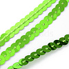 Eco-Friendly Plastic Paillette Beads PVC-Q092-6mm-10-4