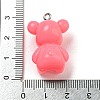 10Pcs Opaque Resin Pendants RESI-H160-01P-01-3