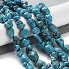 Synthetic Turquoise Beads Strands G-C161-B01-01-2