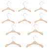 10Pcs 3 Styles Wood Clothes Hanger for Dog Cat AJEW-DR0001-09-1