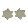 Tarnish Resistant 201 Stainless Steel Stamping Blank Tag Pendants STAS-S025-1