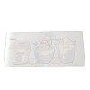 Clear Film Rub on Transfer Stickers for Glass Cups STIC-P009-B04-2