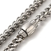 Non-Tarnish 304 Stainless Steel Link Chain Necklaces NJEW-Q337-01P-2