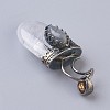 Natural Quartz Crystal Pendants G-F639-09G-2