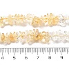 Natural Quartz Crystal & Citrine Beads Strands G-L610-A31-01-5