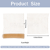 Big Eye Mesh Polyester Organza Veil DIY-WH0028-94C-2