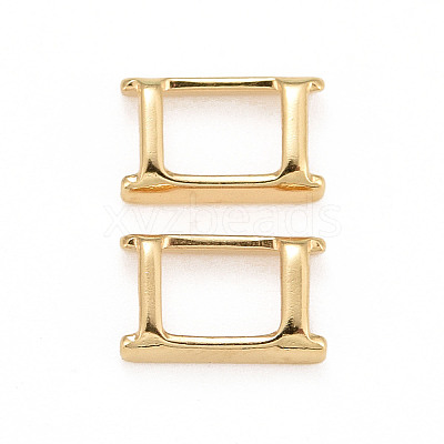 Eco-Friendly Brass Watch Band Clasps LS-KK-M225-34G-1