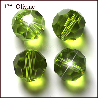 Imitation Austrian Crystal Beads SWAR-F021-10mm-252-1