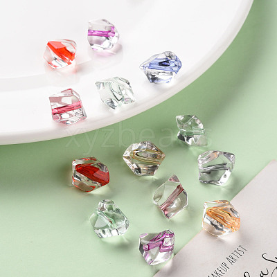 Transparent Acrylic Beads X-TACR-S154-04A-1