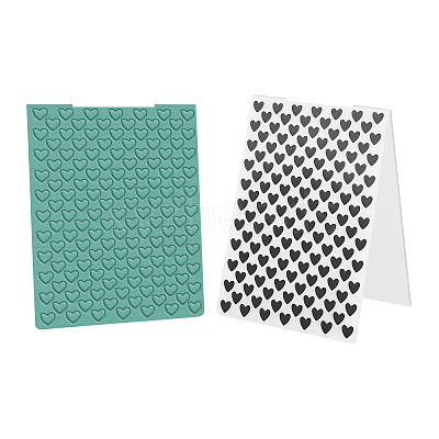 Plastic Embossing Folders DIY-WH0186-01-1