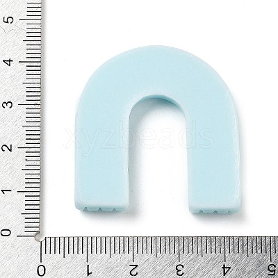 Opaque Resin Decoden Cabochons LS-RESI-A034-01G-1