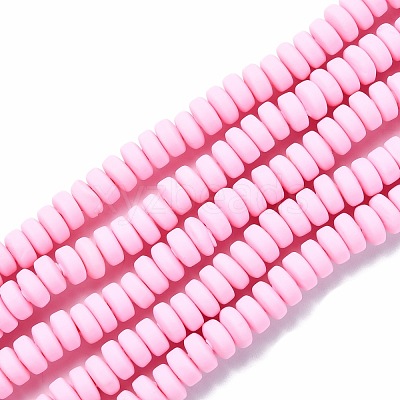 Handmade Polymer Clay Beads Strands CLAY-N008-008F-1