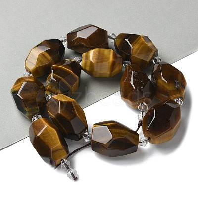 Natural Tiger Eye Beads Strands G-H095-A03-01-1