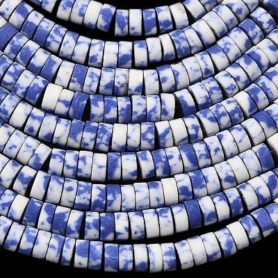 Dyed Synthetic Turquoise Beads Strands G-Z089-A04-E-1