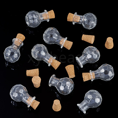 10Pcs Glass Bottles AJEW-TA0002-75-1