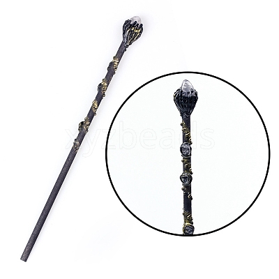 Natural Quartz Crystal Magic Wand PW-WG33036-05-1