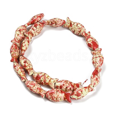 Synthetic Turquoise Beads Strands TURQ-F019-01B-1