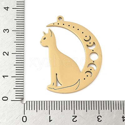 304 Stainless Steel Pendants STAS-F326-18G-1