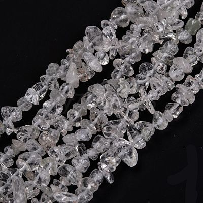 Natural Quartz Crystal Beads Strands G-F703-03-1