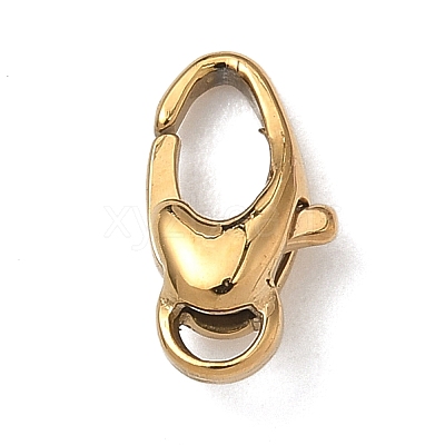 304 Stainless Steel Lobster Claw Clasps STAS-K252-13B-1