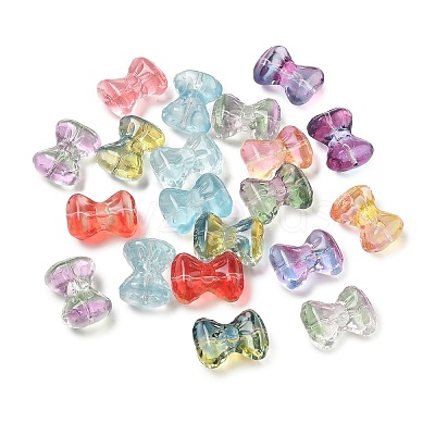Baking Paint Transparent Glass Beads GL-CBA7B2B-11-1
