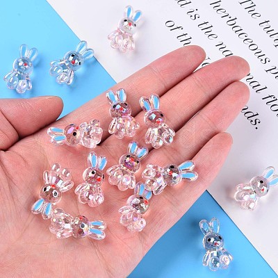 Transparent Acrylic Beads MACR-S373-81-Q05-1