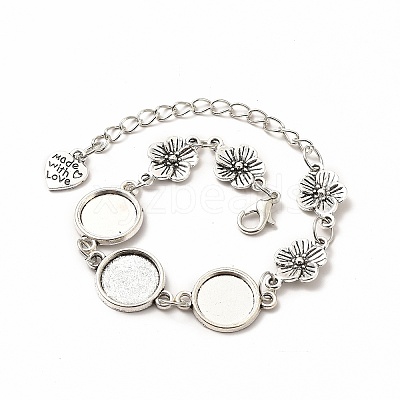 Alloy Bracelets & Anklets Making MAK-M027-04AS-1