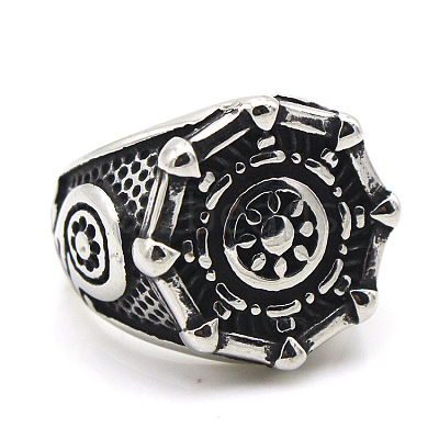 304 Stainless Steel Finger Rings for Men FS-WG5D407-05-1