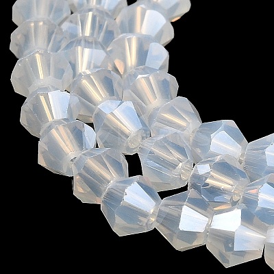 Imitation Jade Electroplate Glass Beads Strands LS-EGLA-F029-J4mm-A05-1