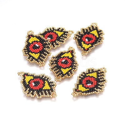 MIYUKI & TOHO Handmade Japanese Seed Beads Links SEED-A029-BL02-1