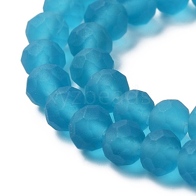 Transparent Glass Beads Strands EGLA-A034-T2mm-MD27-1